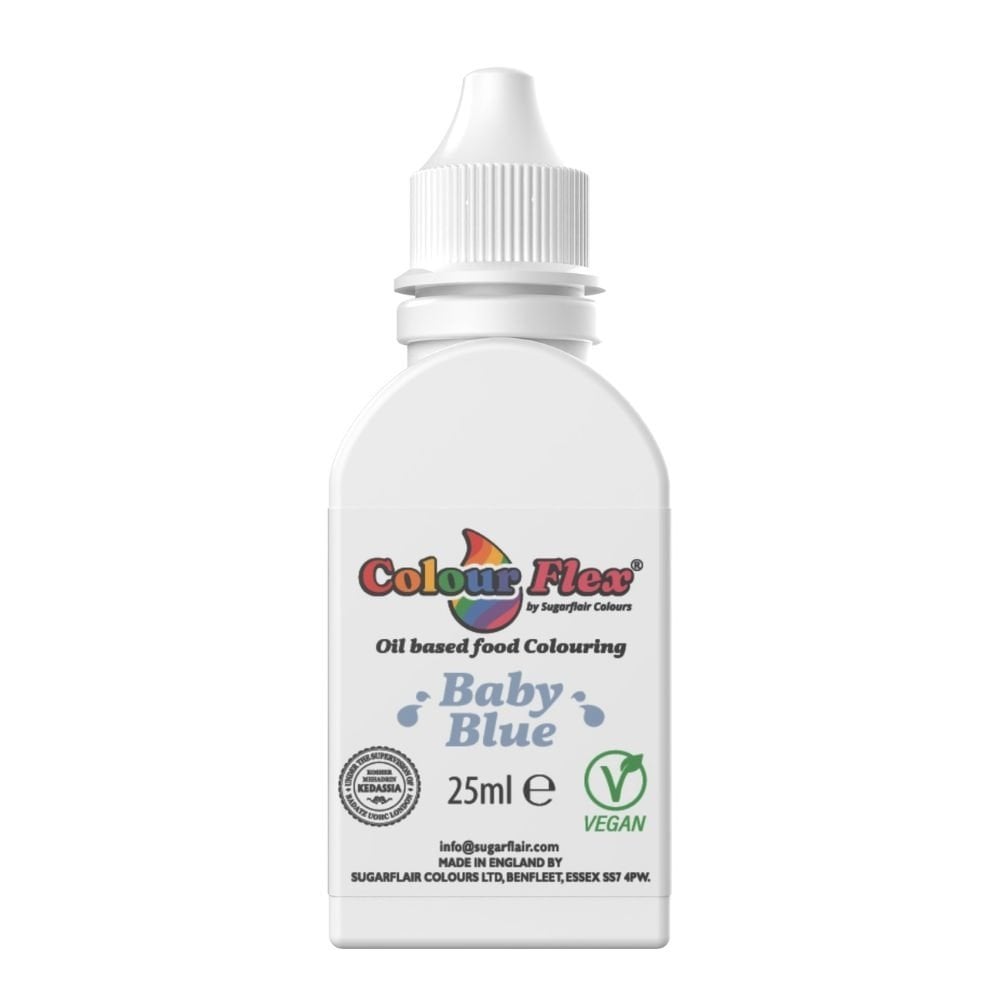 Baby Blue Colour Flex Oil Food Colouring 25ml