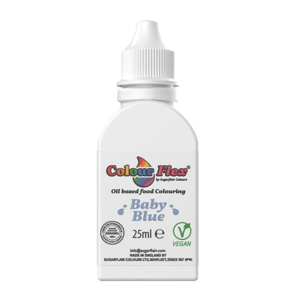 Baby Blue Colour Flex Oil Food Colouring 25ml