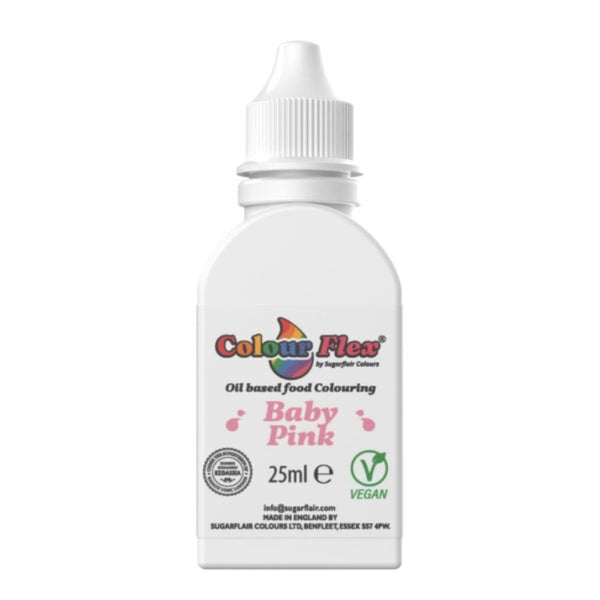 Baby Pink Colour Flex Oil Food Colouring 25ml