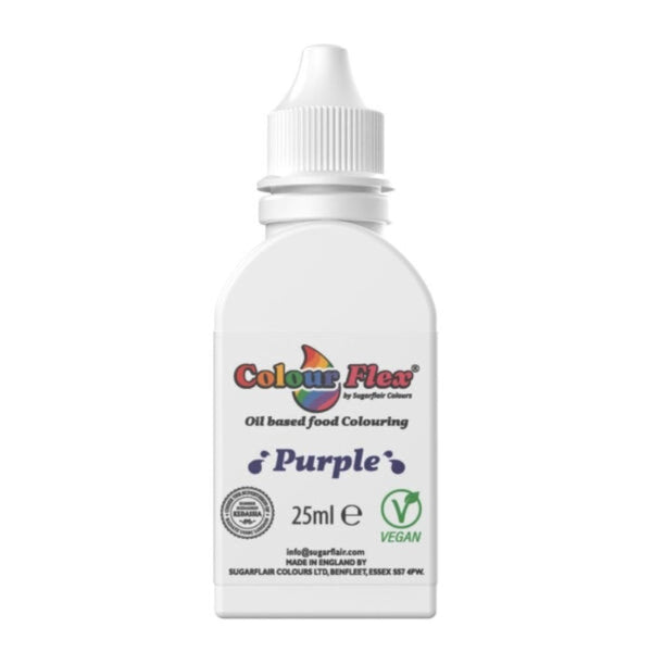 Purple Colour Flex Oil Food Colouring 25ml