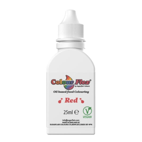 Red Colour Flex Oil Food Colouring 25ml