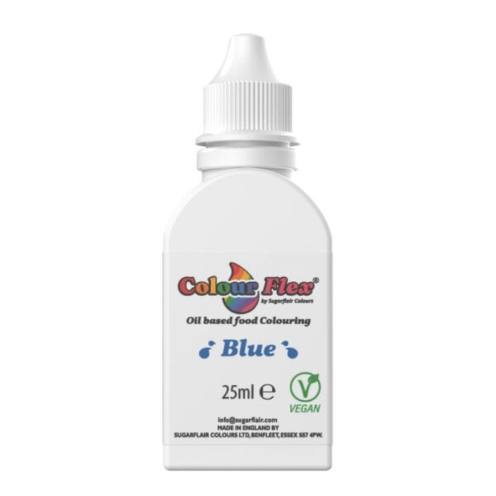 Blue Colour Flex Oil Food Colouring 25ml