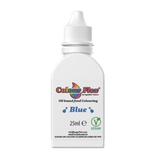 Blue Colour Flex Oil Food Colouring 25ml