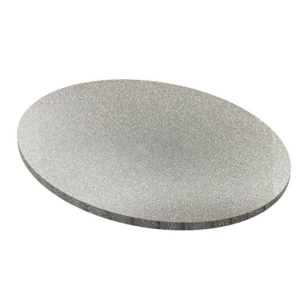 5mm Silver Glitter Round Masonite Board