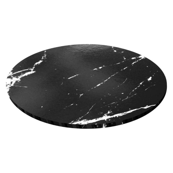5mm Black Marble Round Masonite Board