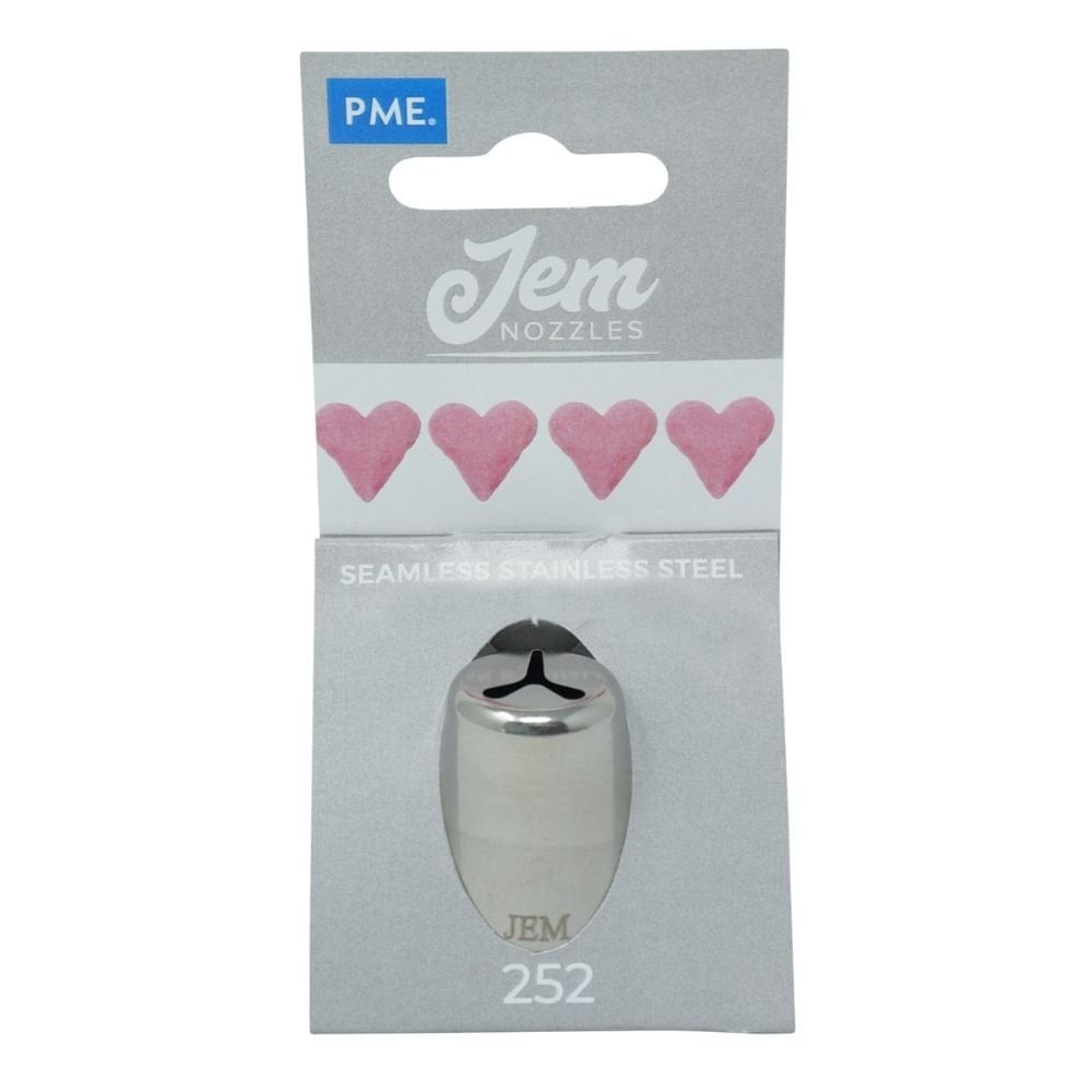 No.252 Heart Piping Tip JEM Nozzle