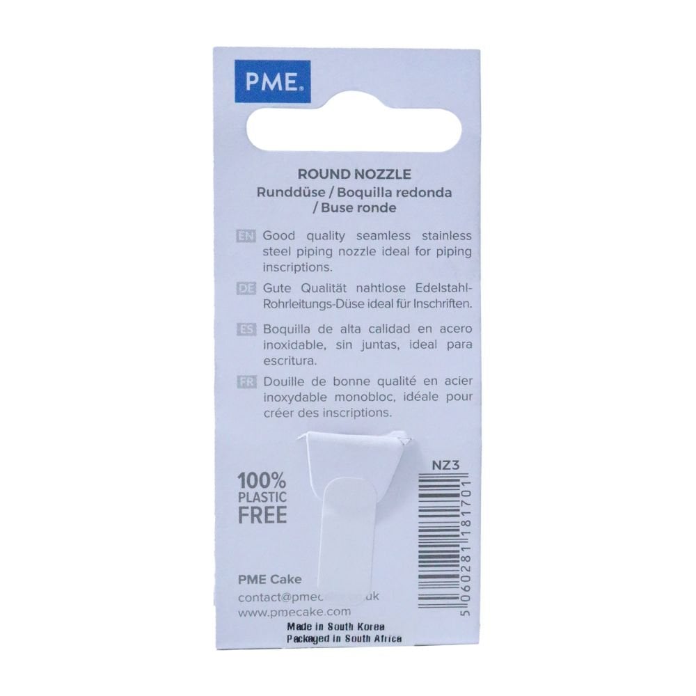 No.3 Round Piping Tip JEM Nozzle