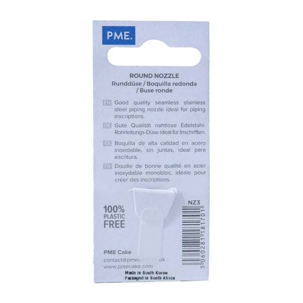 No.3 Round Piping Tip JEM Nozzle