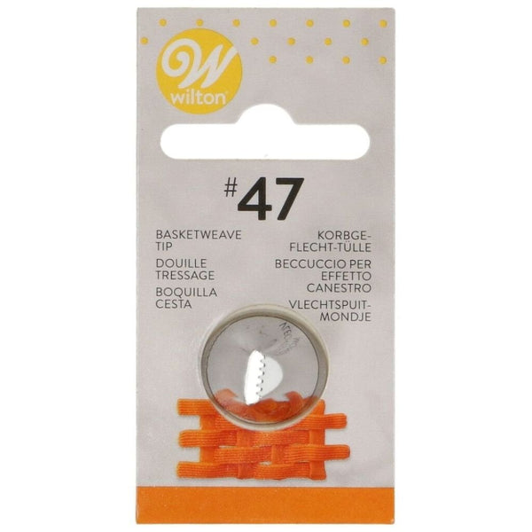 No.47 Basketweave Piping Tip