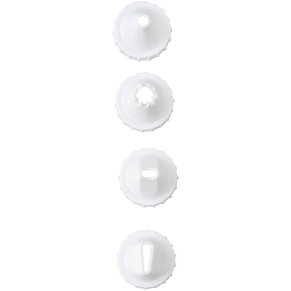 Piping Tip Set Of 4 (Star, Round, Leaf, Petal)