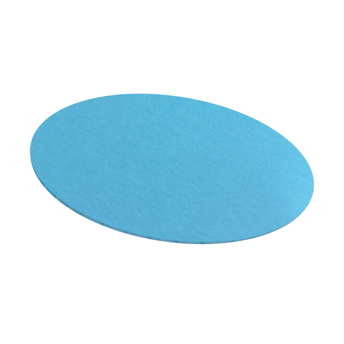 2mm Light Blue Round Cake Card Pack Of 10