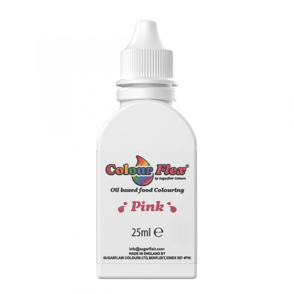 Pink Colour Flex Oil Food Colouring 25ml
