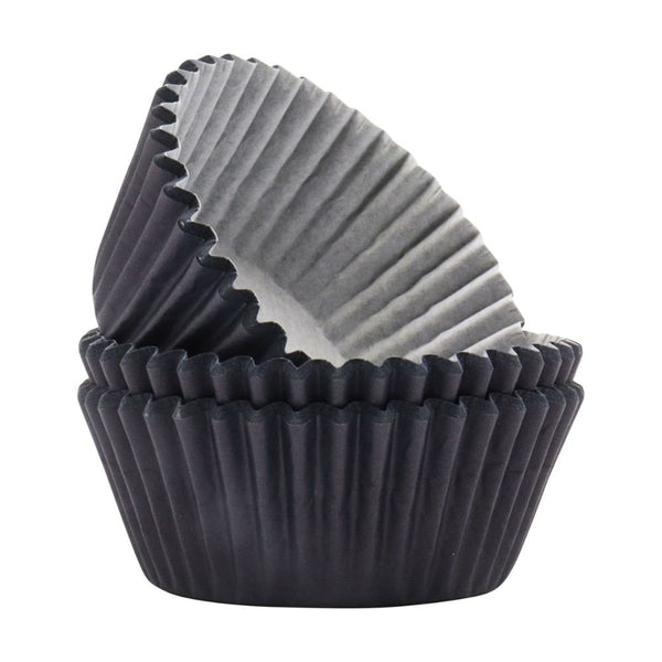 Black Cupcake Cases x 60