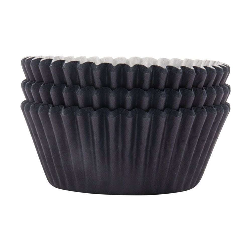 Black Cupcake Cases x 60