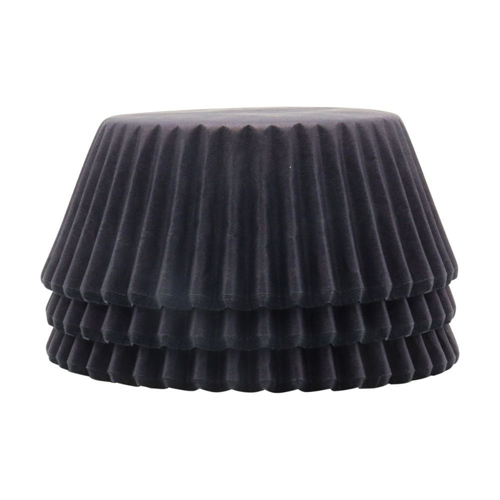 Black Cupcake Cases x 60
