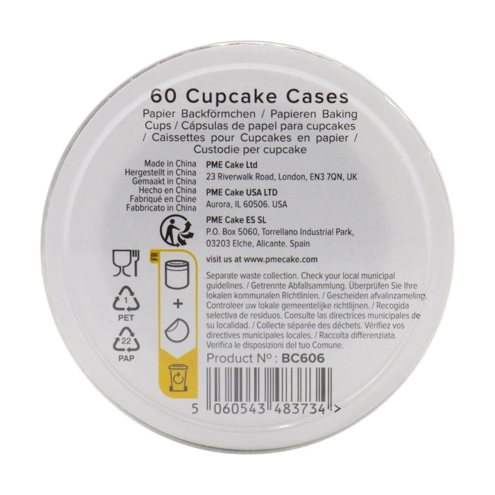 Black Cupcake Cases x 60