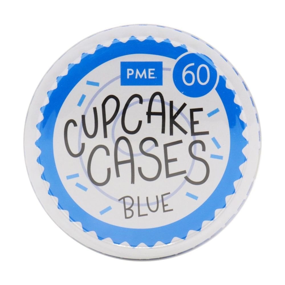 Blue Cupcake Cases x 60