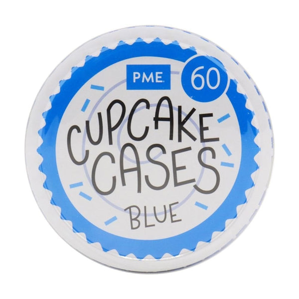 Blue Cupcake Cases x 60