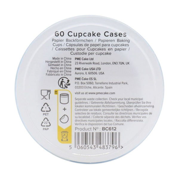 Light Blue Cupcake Cases x 60