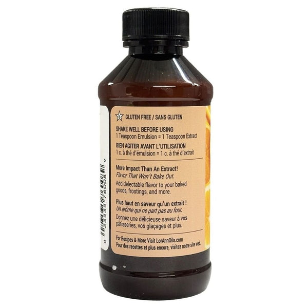 Orange Natural Baking Emulsion 4oz