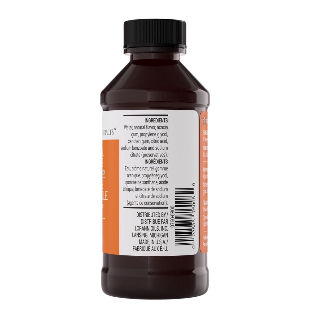 Orange Natural Baking Emulsion 4oz