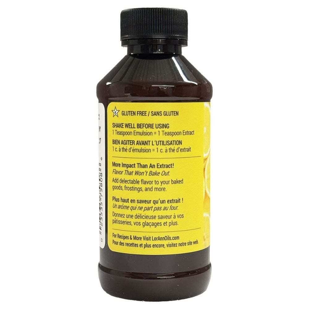 Lemon Natural Baking Emulsion 4oz