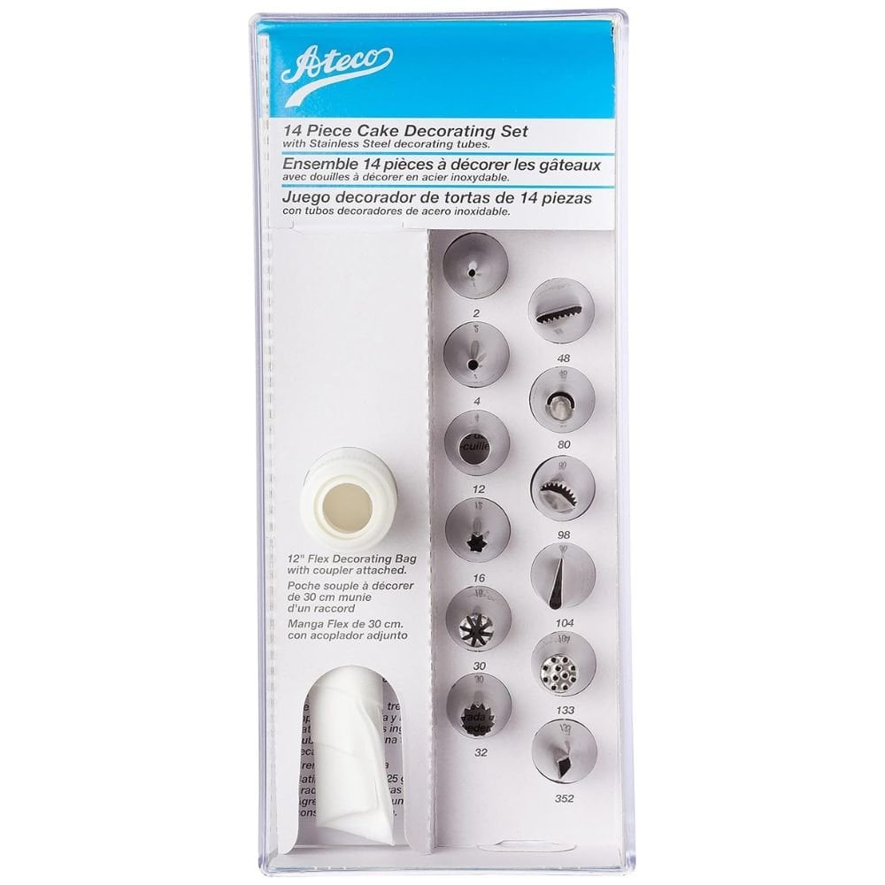 14 Piece Ateco Cake Decorating Set