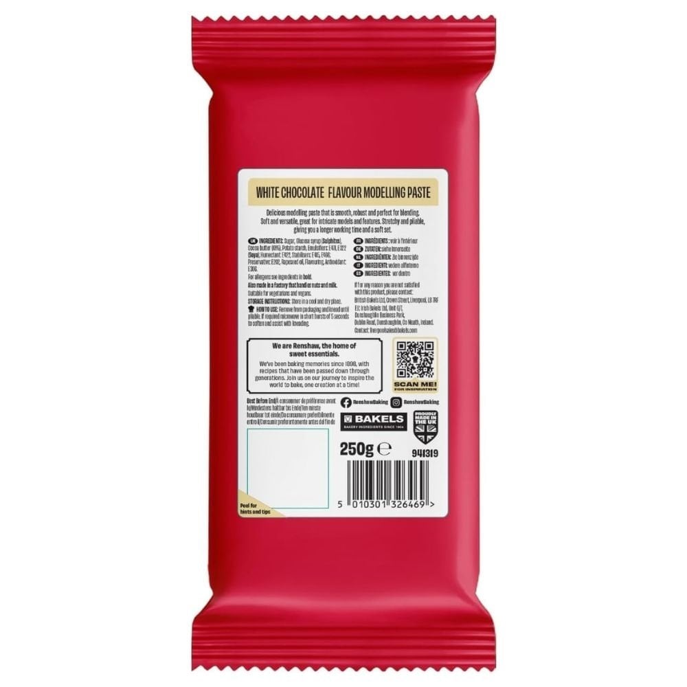 White Chocolate Modelling Paste 250g