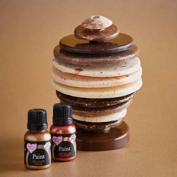Metallic Copper Cake Art Paint 25ml