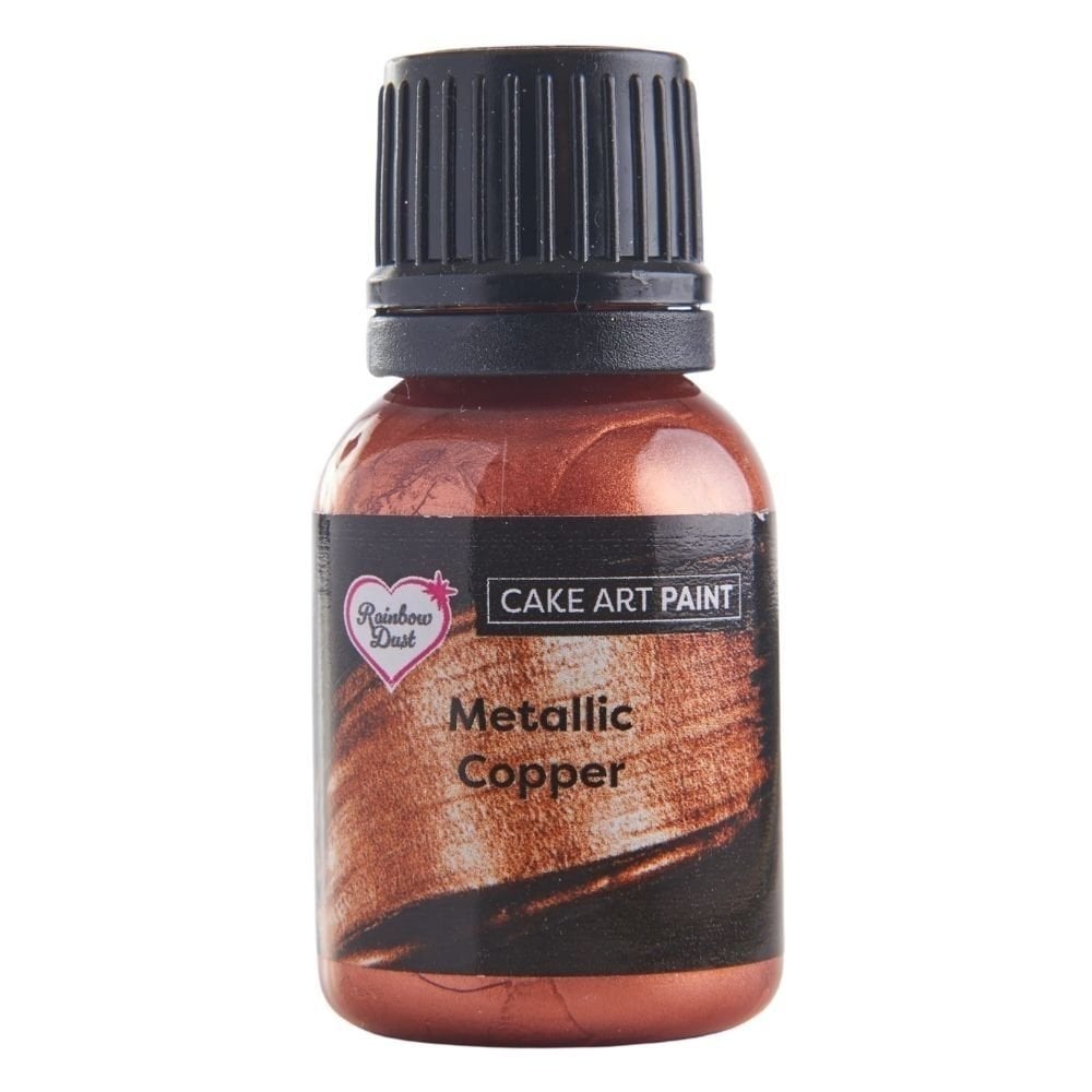 Metallic Copper Cake Art Paint 25ml