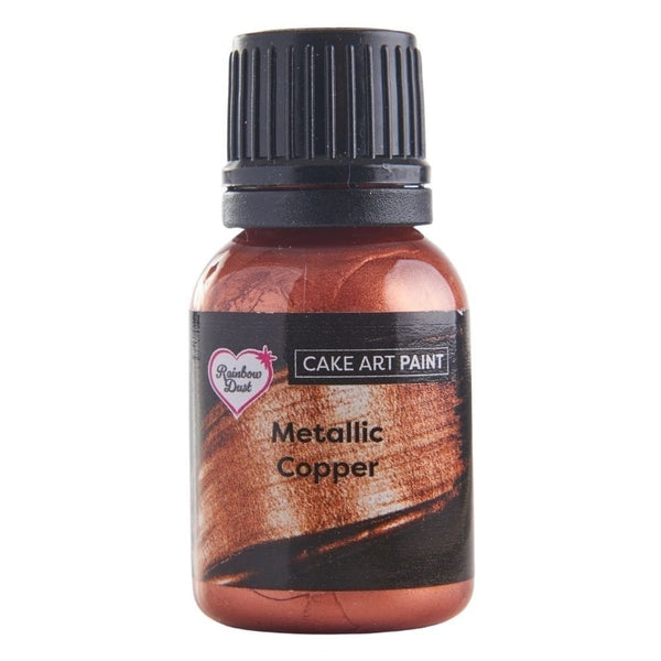 Metallic Copper Cake Art Paint 25ml