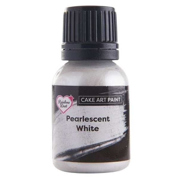 Pearlescent White Cake Art Paint 25ml