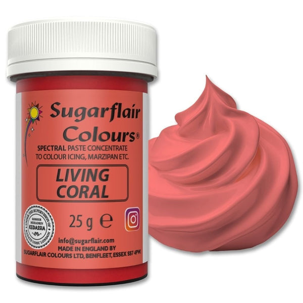 Living Coral Spectral Paste Concentrate Food Colouring 25g
