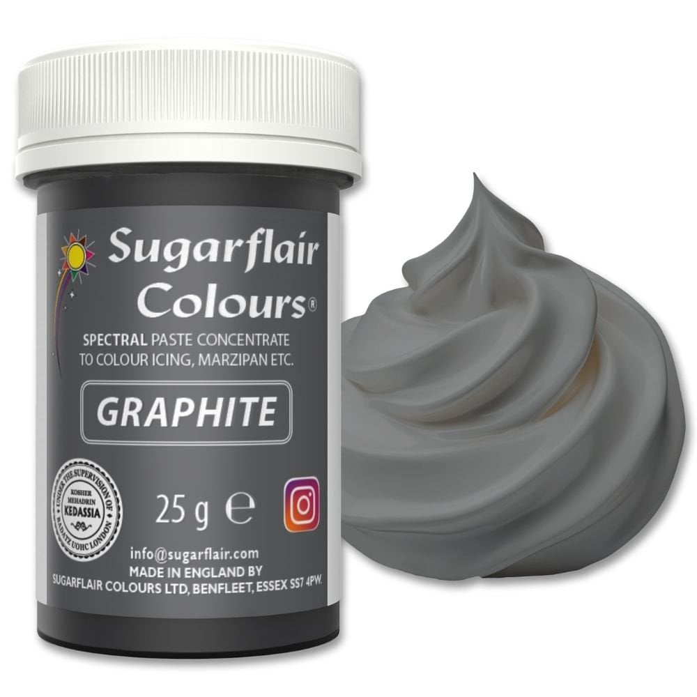 Graphite Spectral Paste Concentrate Food Colouring 25g