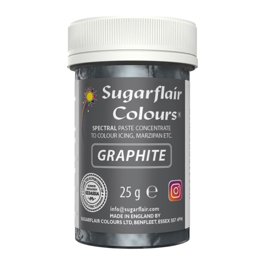 Graphite Spectral Paste Concentrate Food Colouring 25g