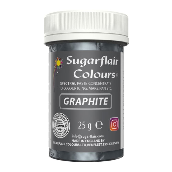 Graphite Spectral Paste Concentrate Food Colouring 25g