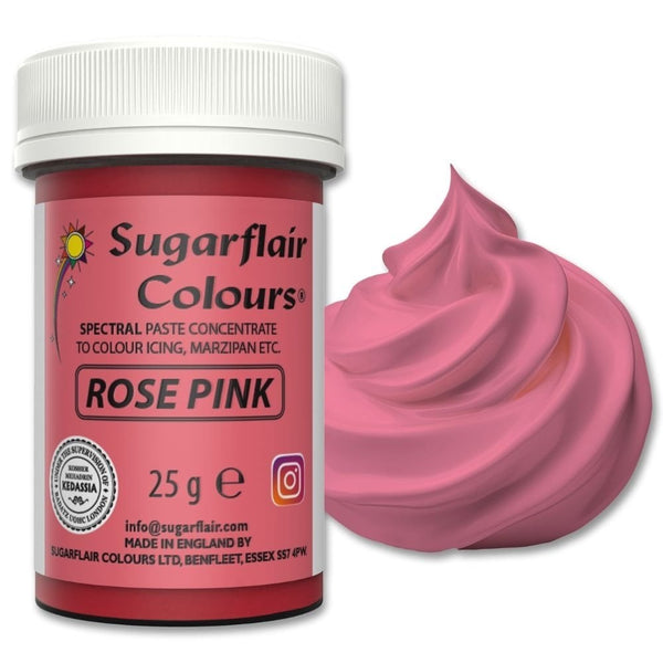 Rose Pink Spectral Paste Concentrate Food Colouring 25g