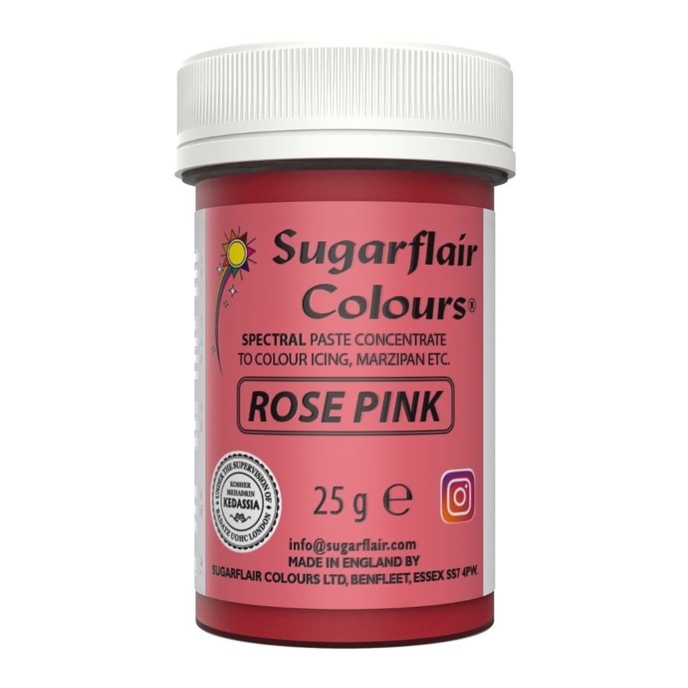 Rose Pink Spectral Paste Concentrate Food Colouring 25g