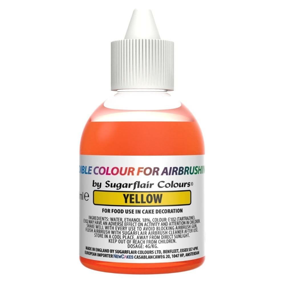 Yellow Airbrush Colour 60ml