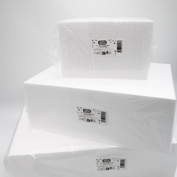 5" Deep Rectangle Cake Dummy