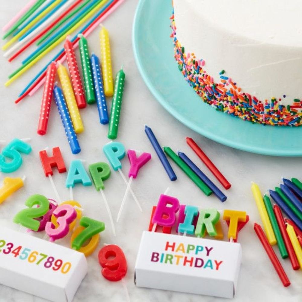 Happy Birthday Candles Set of 13