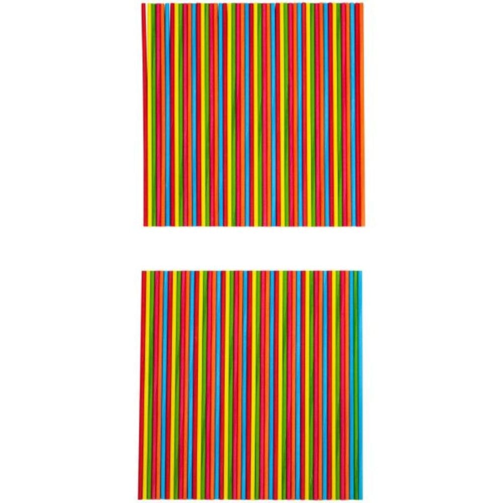 Coloured Lollipop Sticks Pack of 100