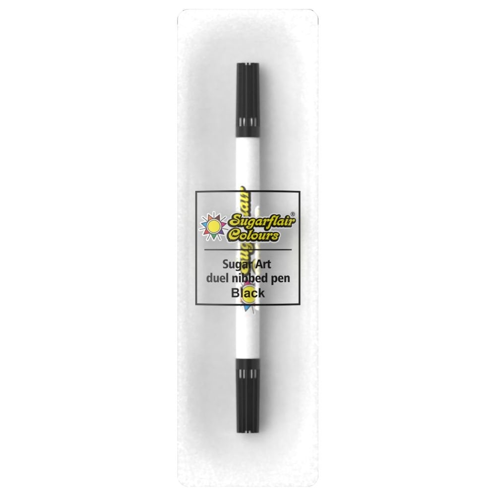 Sugar-Art Dual Nib Edible Food Pen - Black