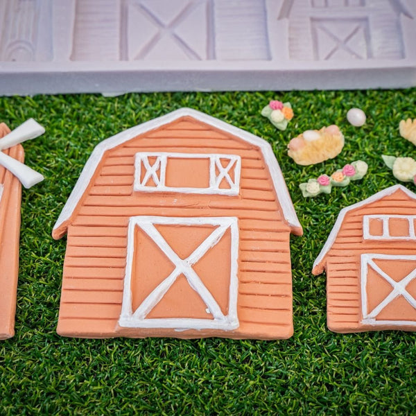 Meadow Barn Silicone Mould