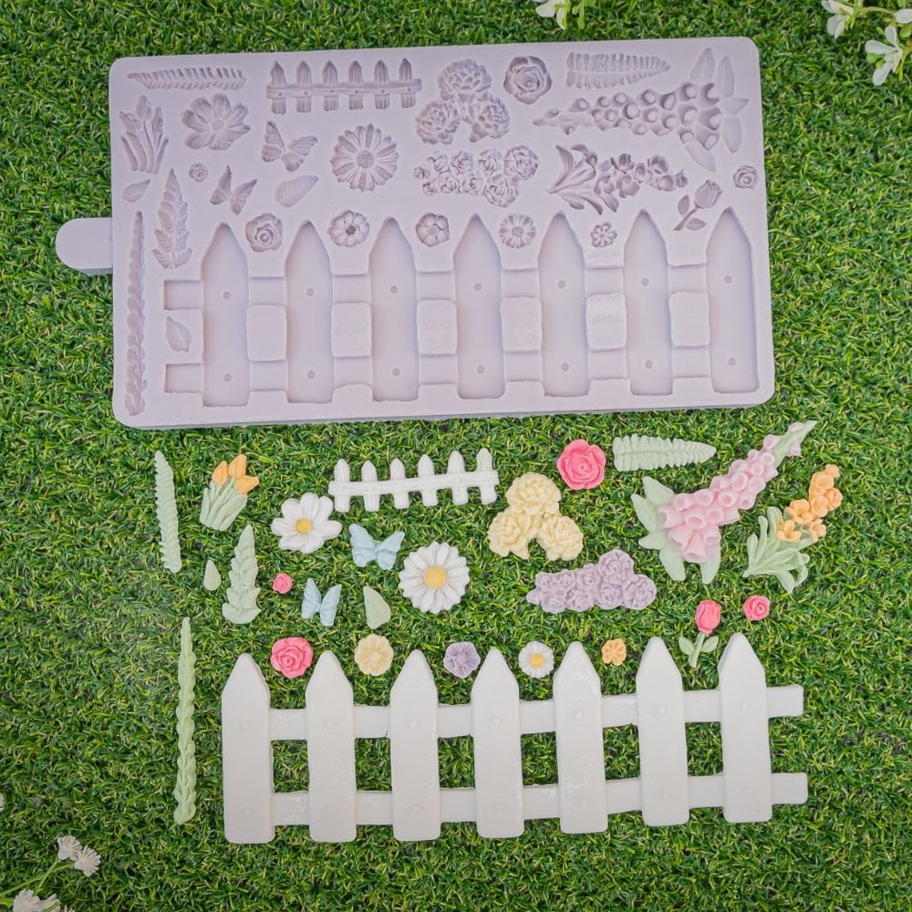 Country Garden Silicone Mould