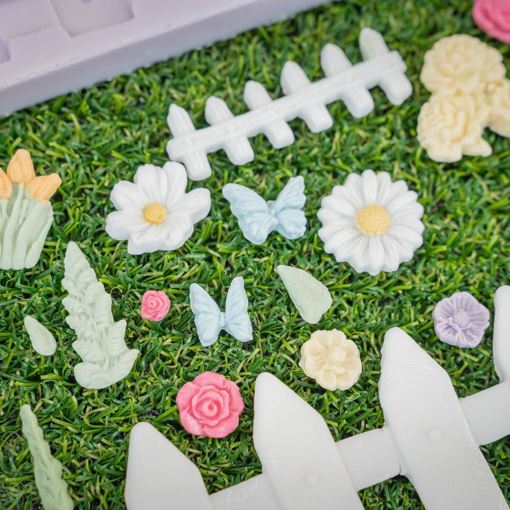 Country Garden Silicone Mould