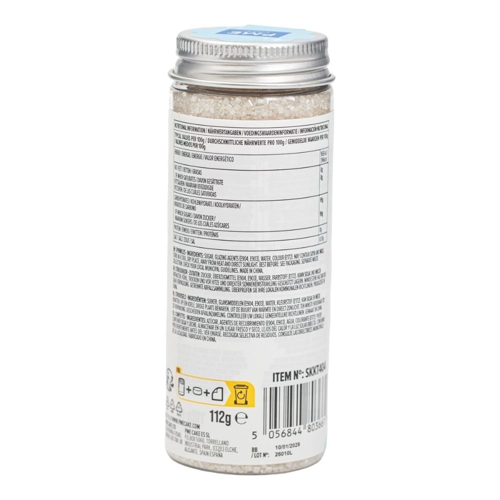 White Pearl Sprinkle Sugar 112g