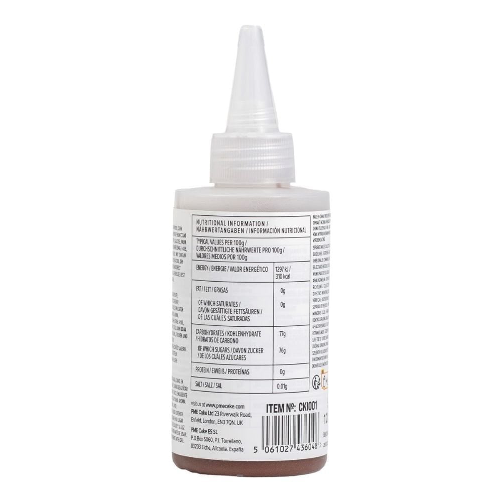 Chocolate Brown Biscuit Icing 120g