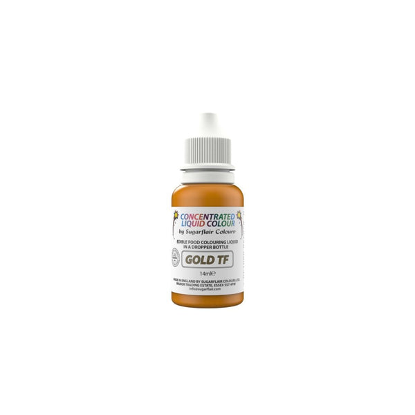 E171 Free - Gold Sugartint Droplet Paint 14ml
