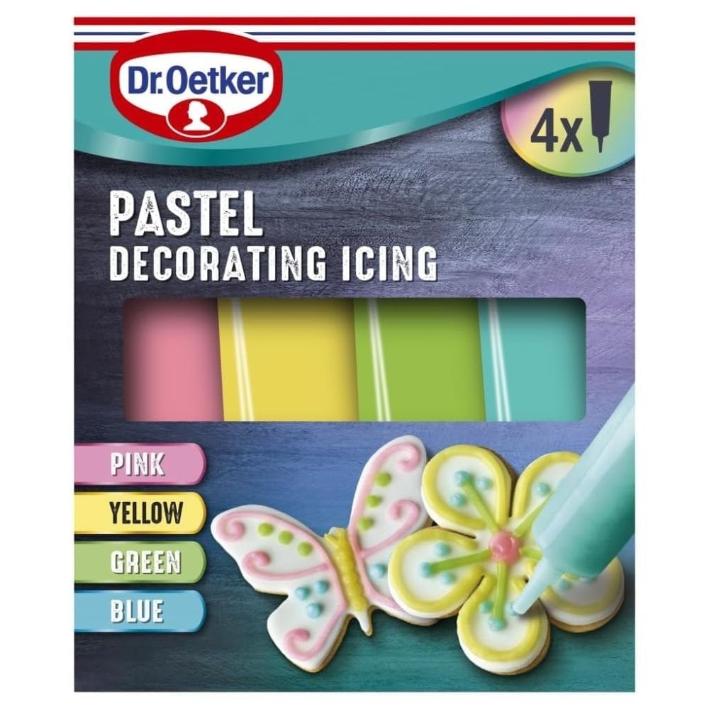 Pastel Decorating Icing Tubes 68g